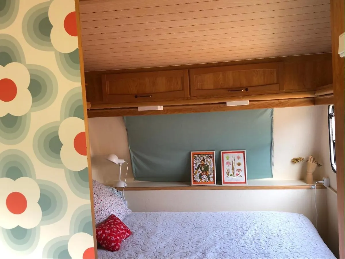 Guest house Gite Aurinko : Caravane Avec Bain Nordique Roquefort-Les-Cascades France